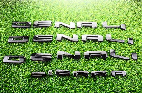 Emblema de Superposición 3D Letra Placa de Puerta Maletero - Imagen 3