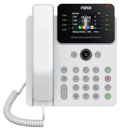 Teléfono IP de negocios Fanvil V62G Prime Blanco, Pantalla