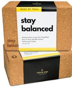 Juego de 2 Bloques de Yoga de Corcho Premium - Bloques de