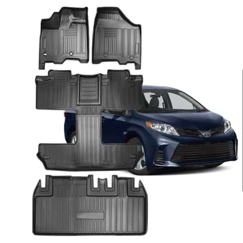 Tapetes para Pisos Shvgen de 3 Filas y Forro de Carga