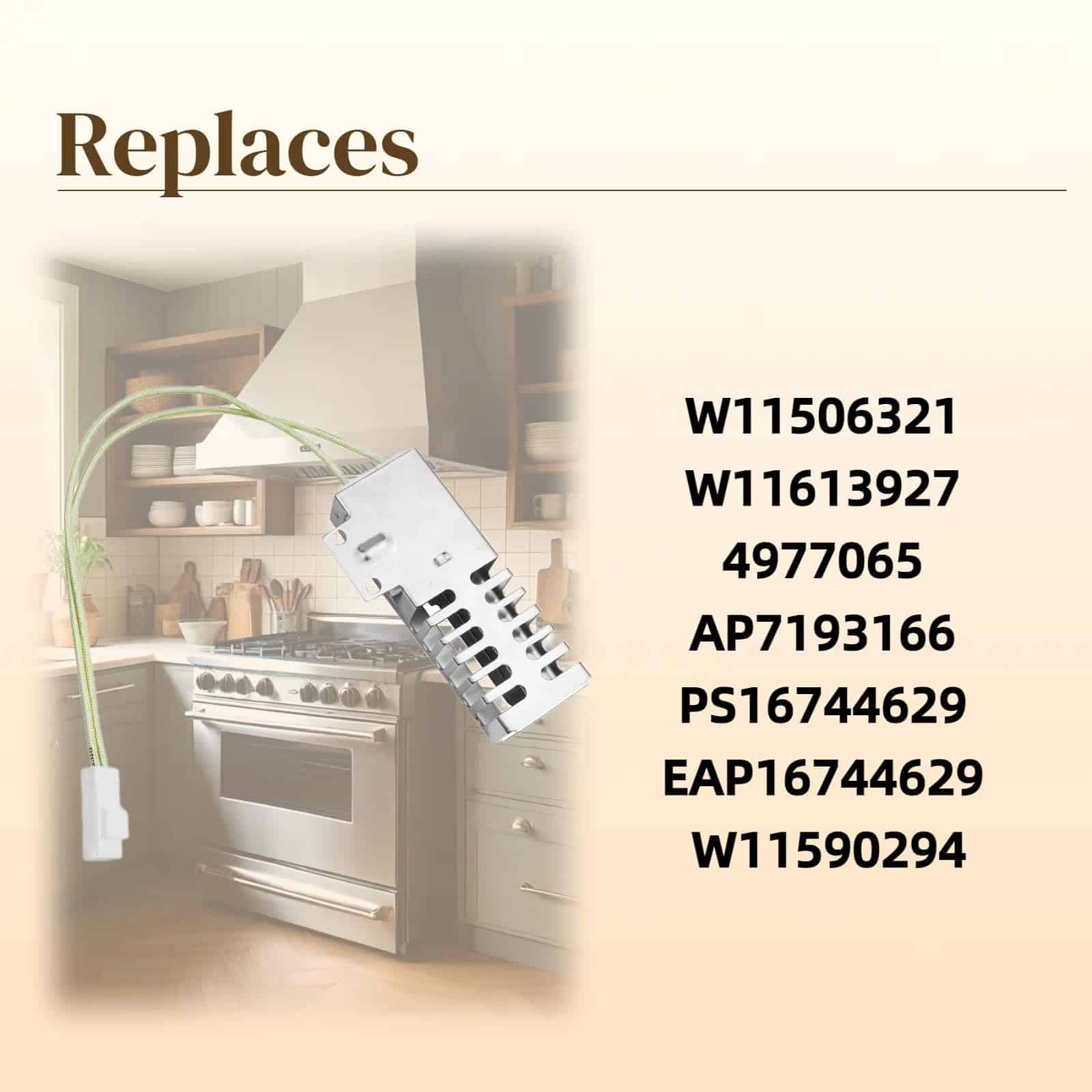 W11208965 Reemplazo del Encendedor de Horno de Gas para - Imagen 3