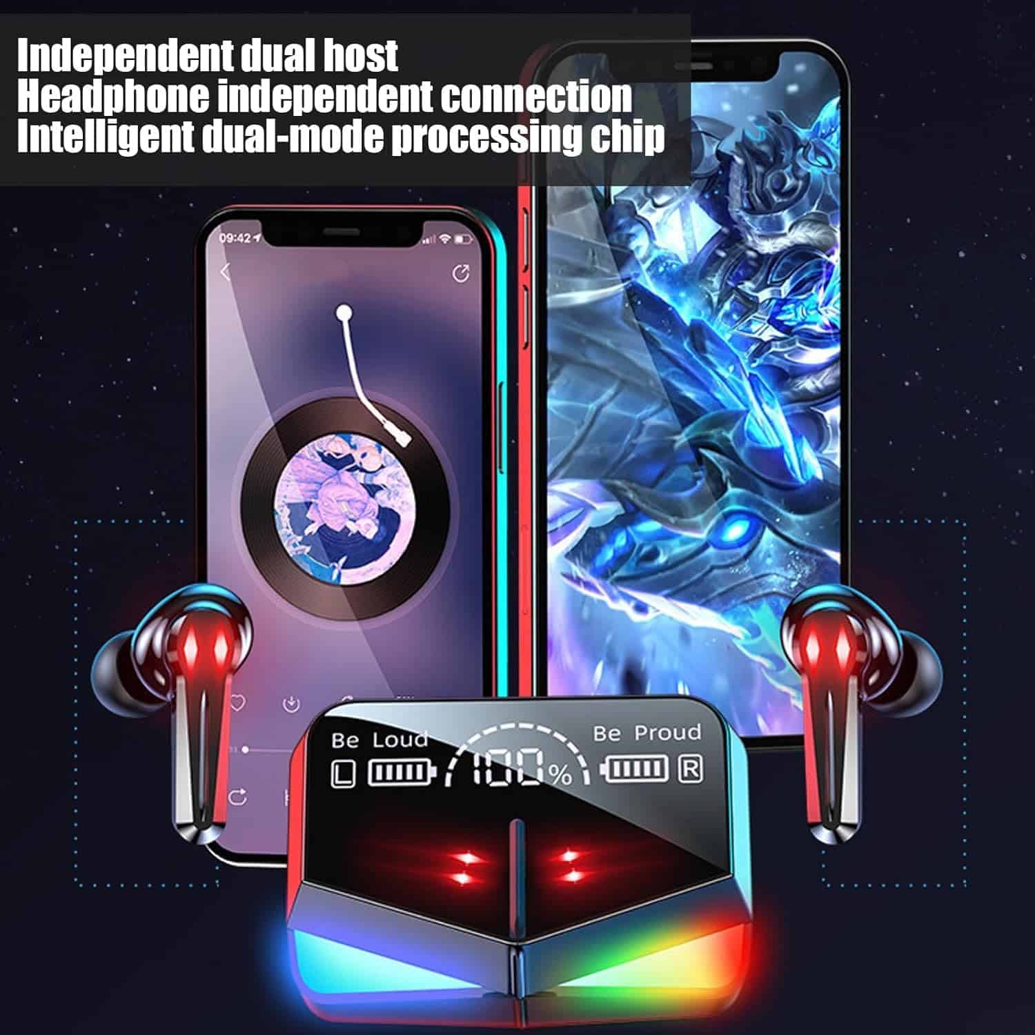 UItrapods Pro Wireless Earbuds,Wireless Headset, -White - Imagen 10