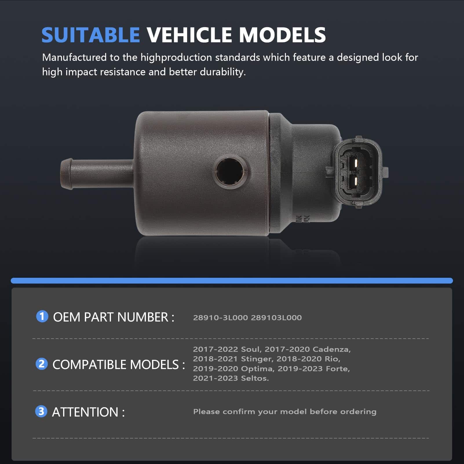 Válvula de Control de Purga del Canister de Emisión de - Imagen 6