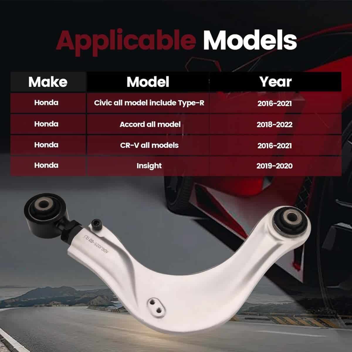 Kit de Alineación Trasera de Camber con Brazos de Camber - Imagen 4