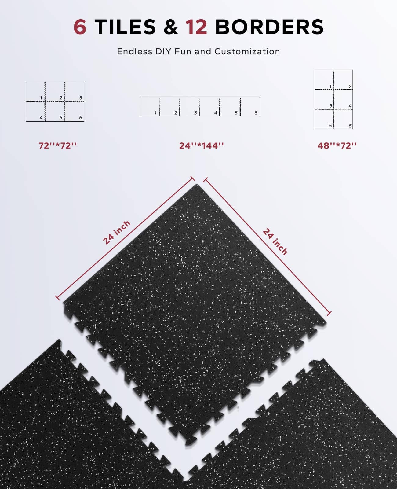 Tapetes de Equipo de Ejercicio HAPBEAR de 0.56'' de Grosor - Imagen 3