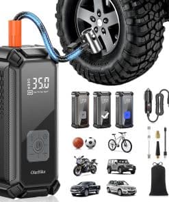 Inflador de neumáticos inalámbrico OlarHike Compresor de