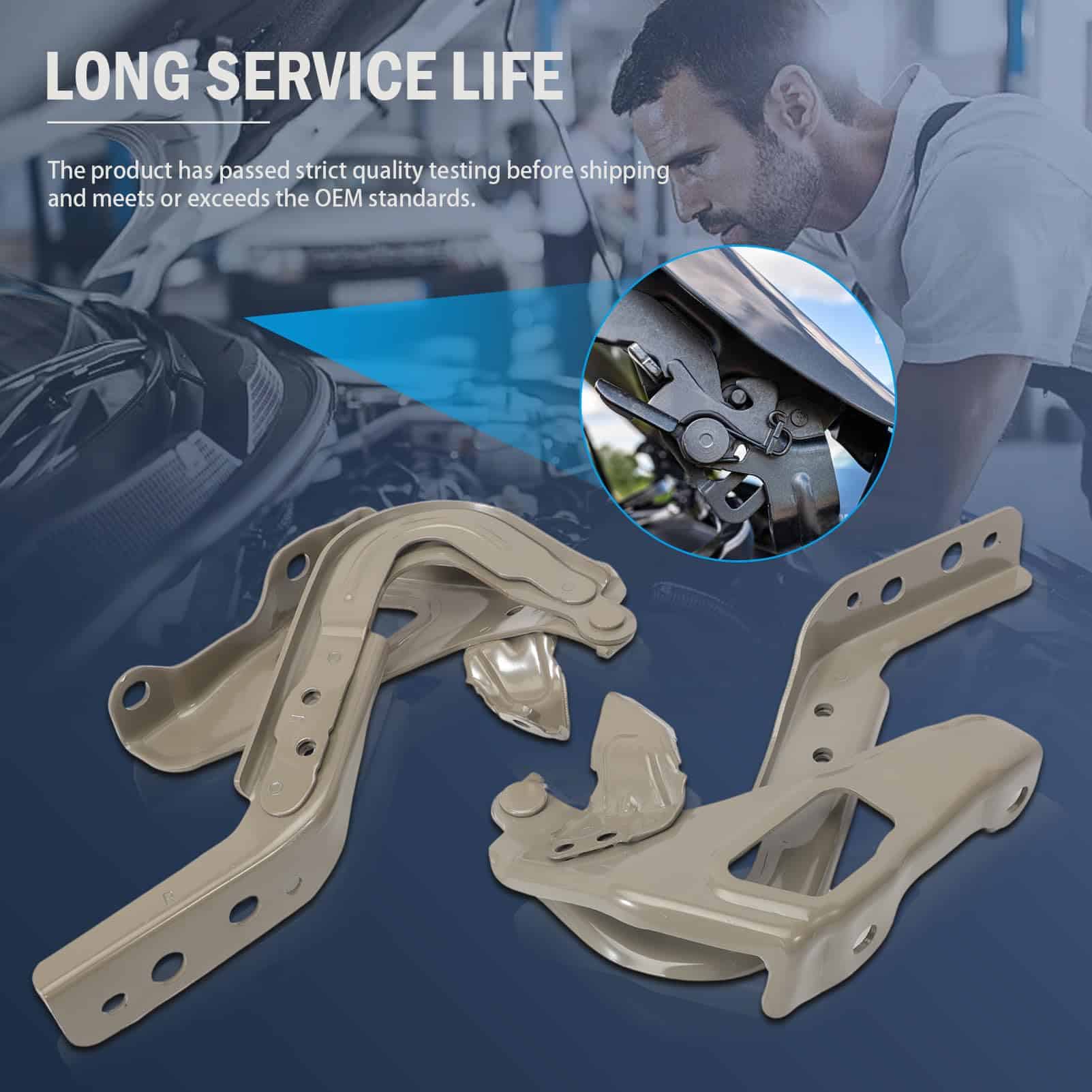 2 piezas de Bisagra de Capó para HR-V HRV 2.0L 2023-2024 - Imagen 7