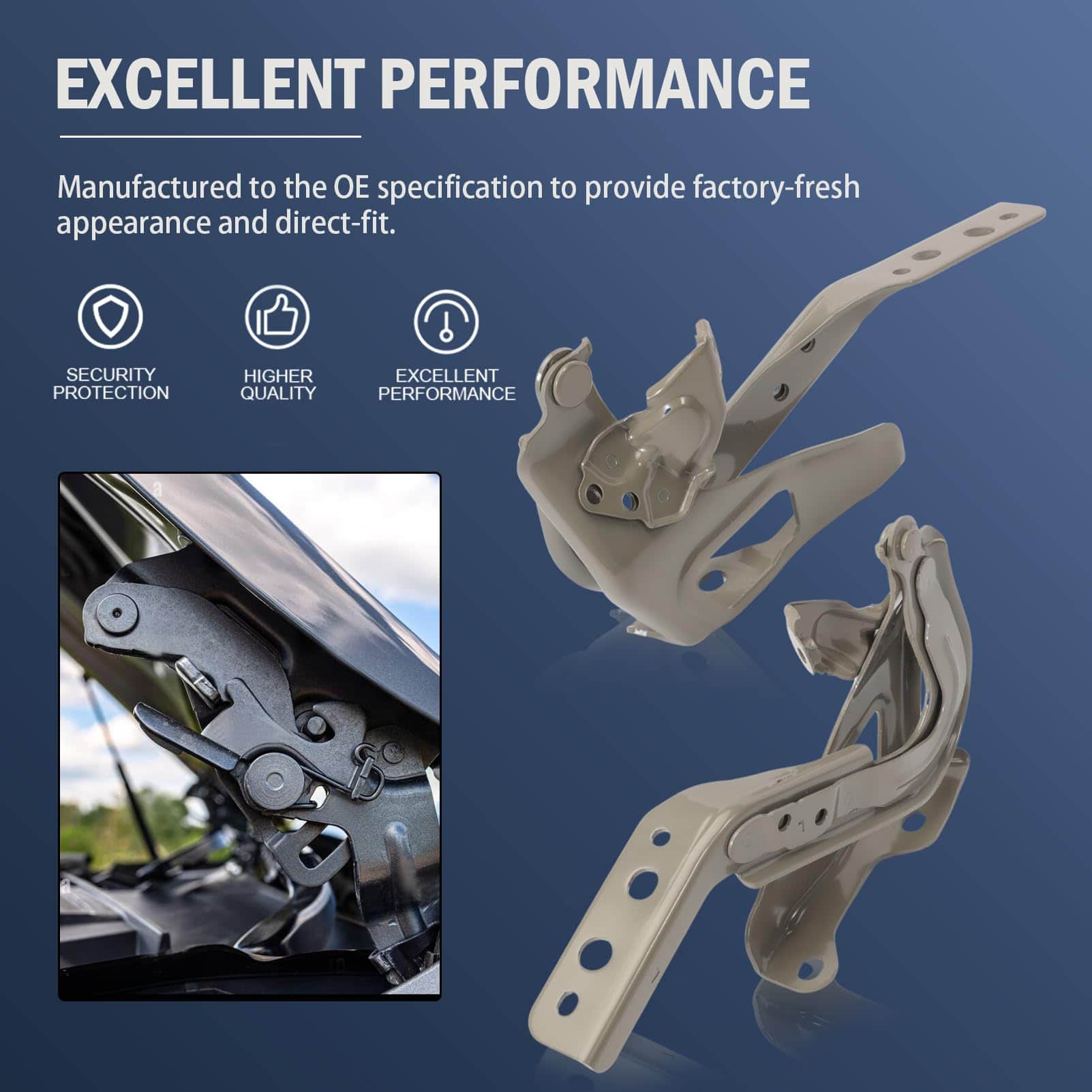 2 piezas de Bisagra de Capó para HR-V HRV 2.0L 2023-2024 - Imagen 6