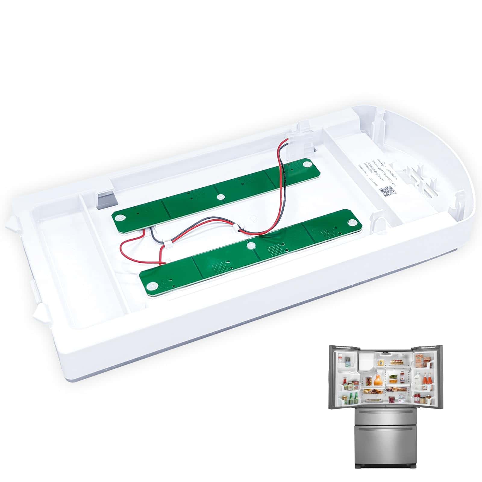 Módulo de luz LED para refrigerador W11527432 Compatible