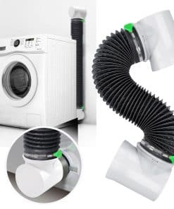 Manguera de ventilación para secadora para espacios