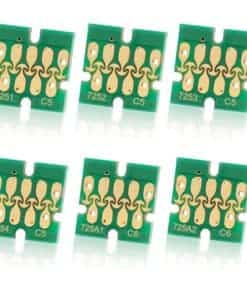 6pcs Chips de Tinta para Impresora DTG Epson F2000 F2100 -