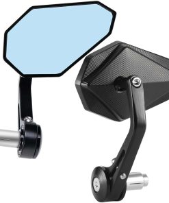 Espejos de Manillar para Motocicleta DgNeLai de Aluminio