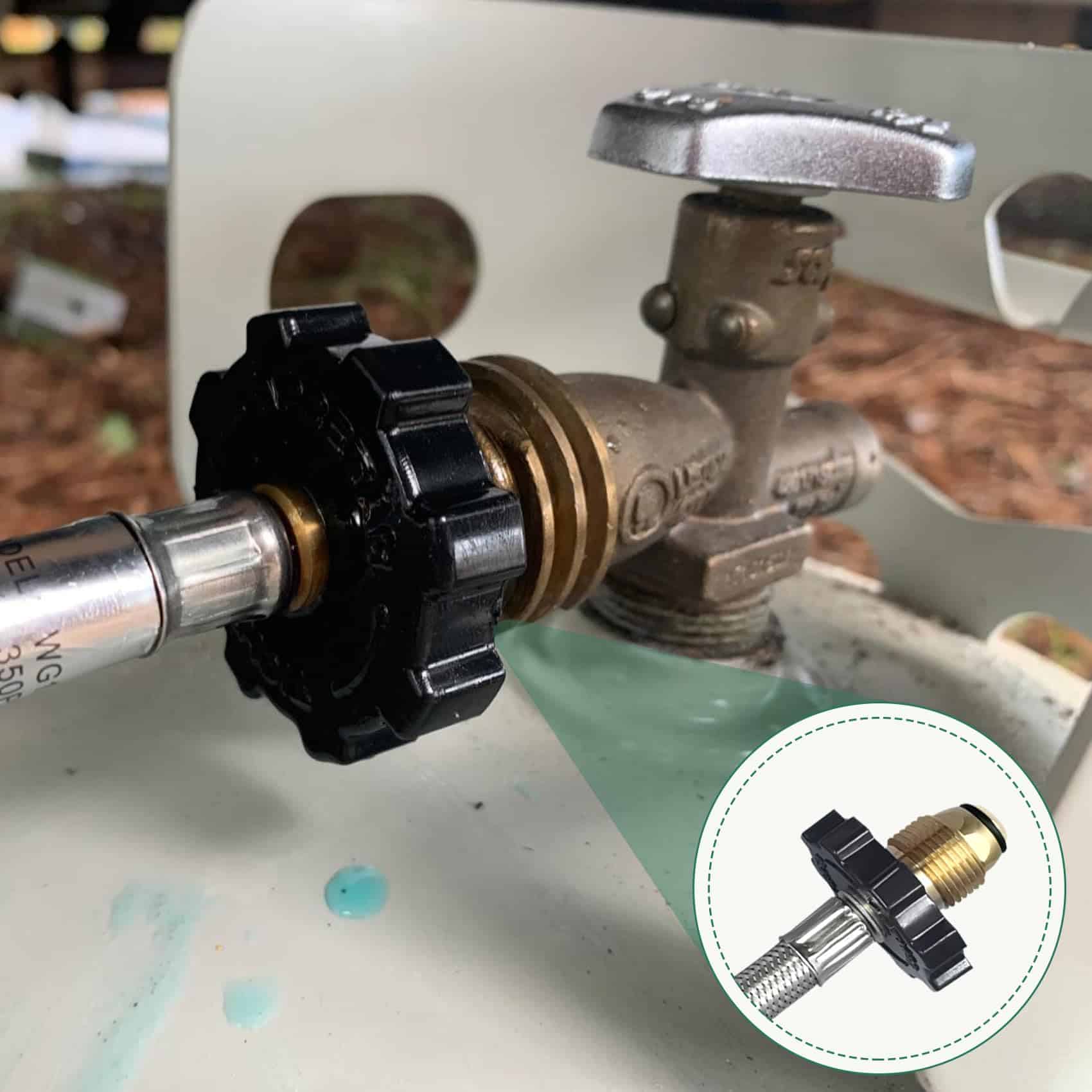 Manguera de Pigtail de Propano para RV con Conexión - Imagen 5