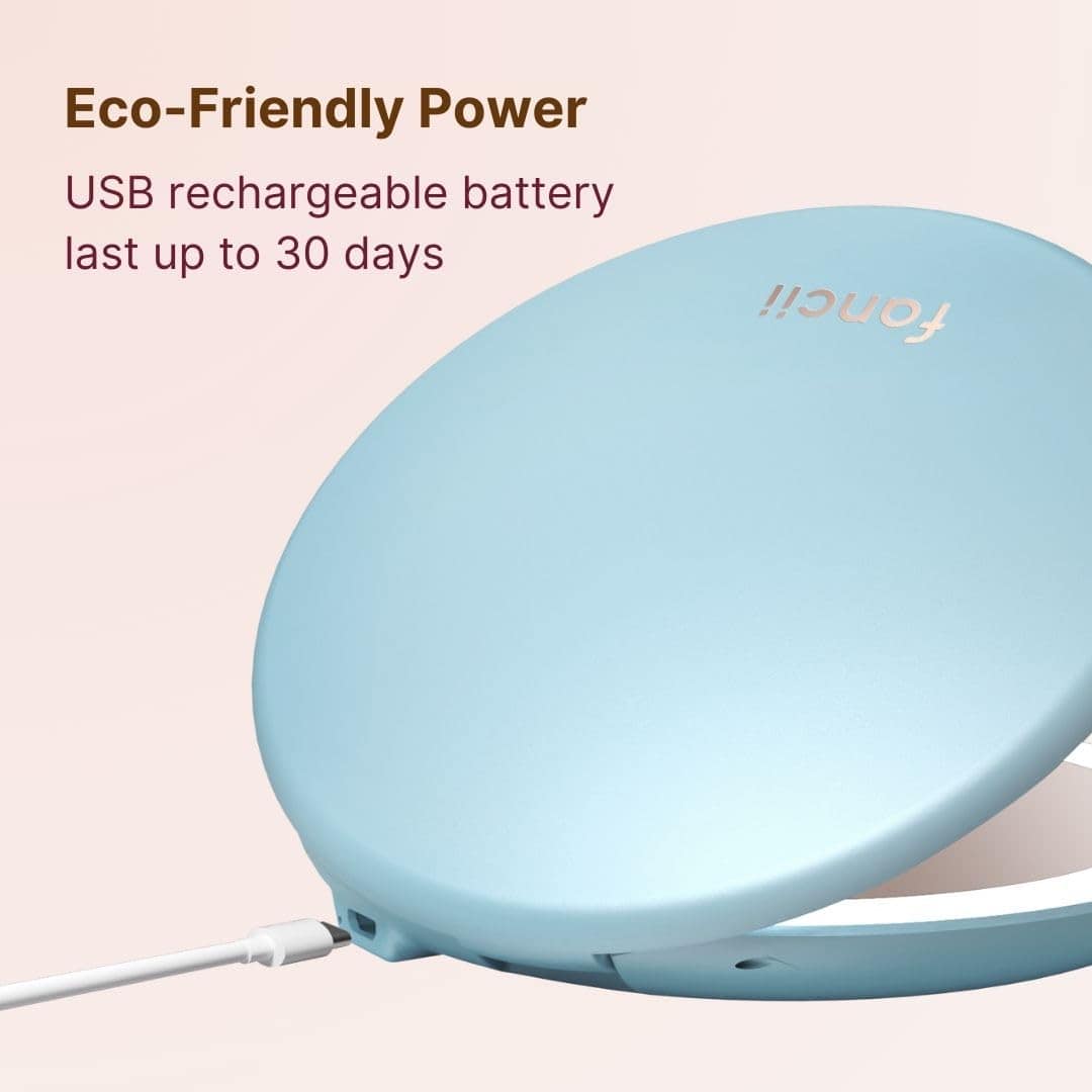 Espejo de Maquillaje Compacto Recargable Fancii Taylor con - Imagen 4