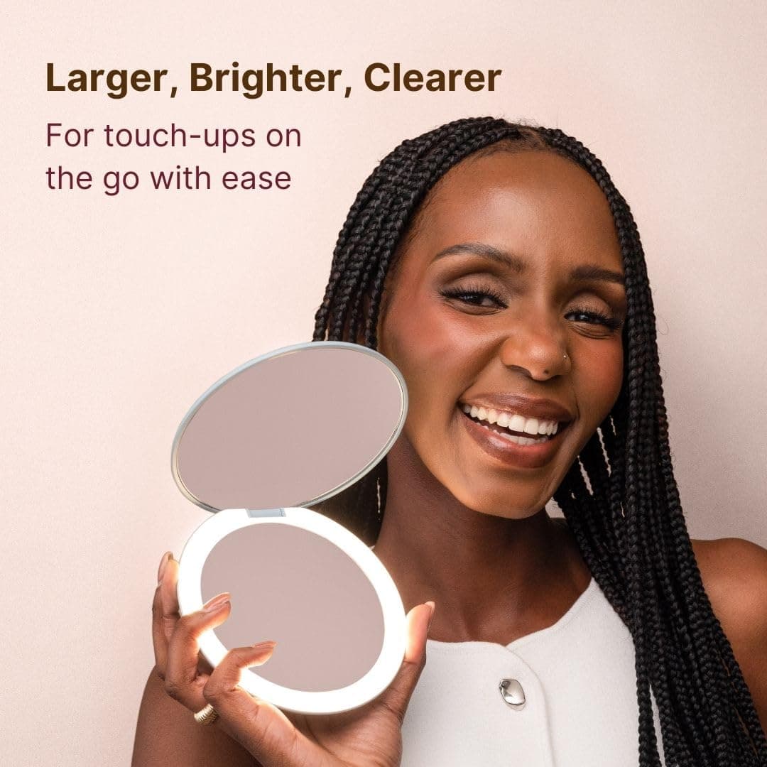 Espejo de Maquillaje Compacto Recargable Fancii Taylor con - Imagen 3