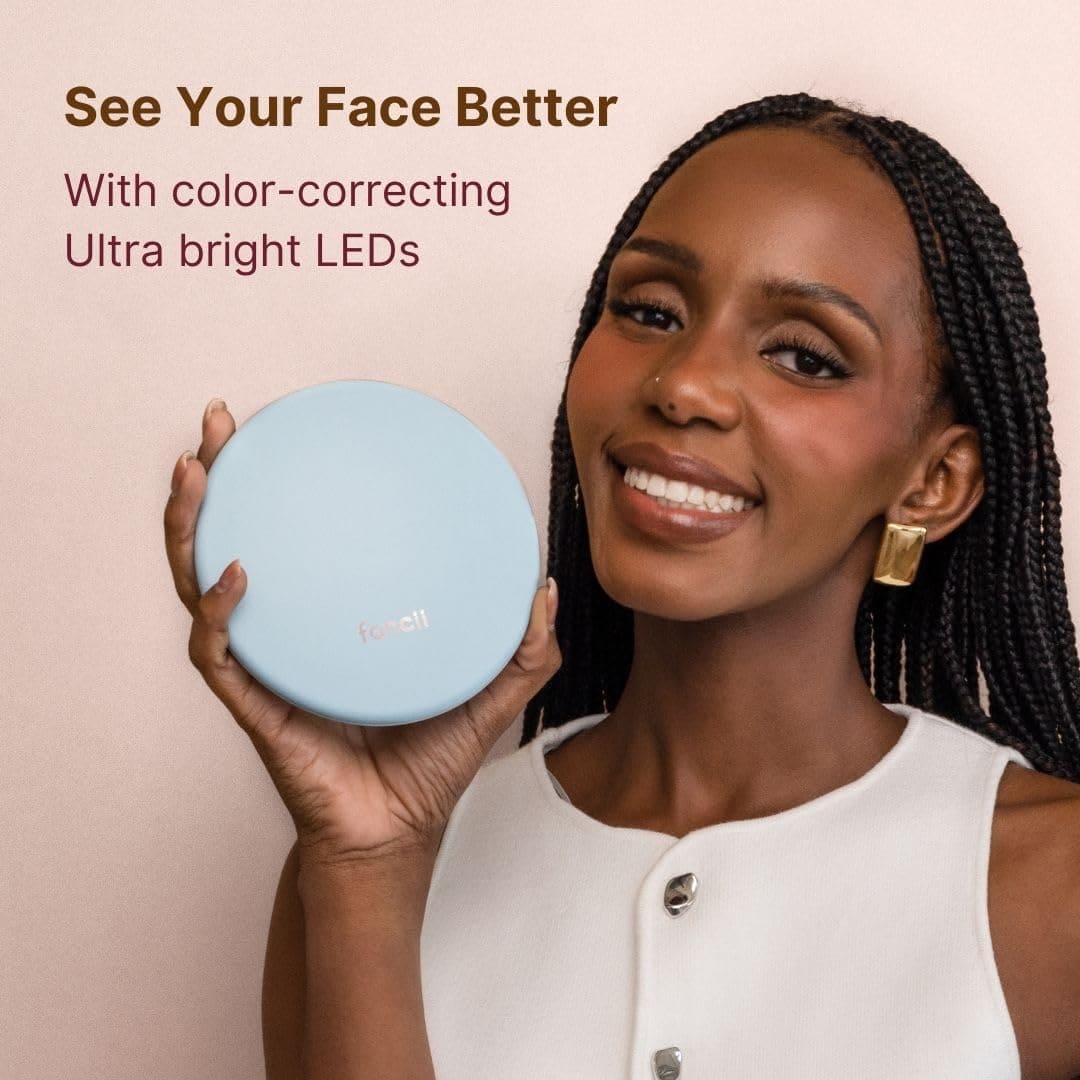 Espejo de Maquillaje Compacto Recargable Fancii Taylor con - Imagen 5