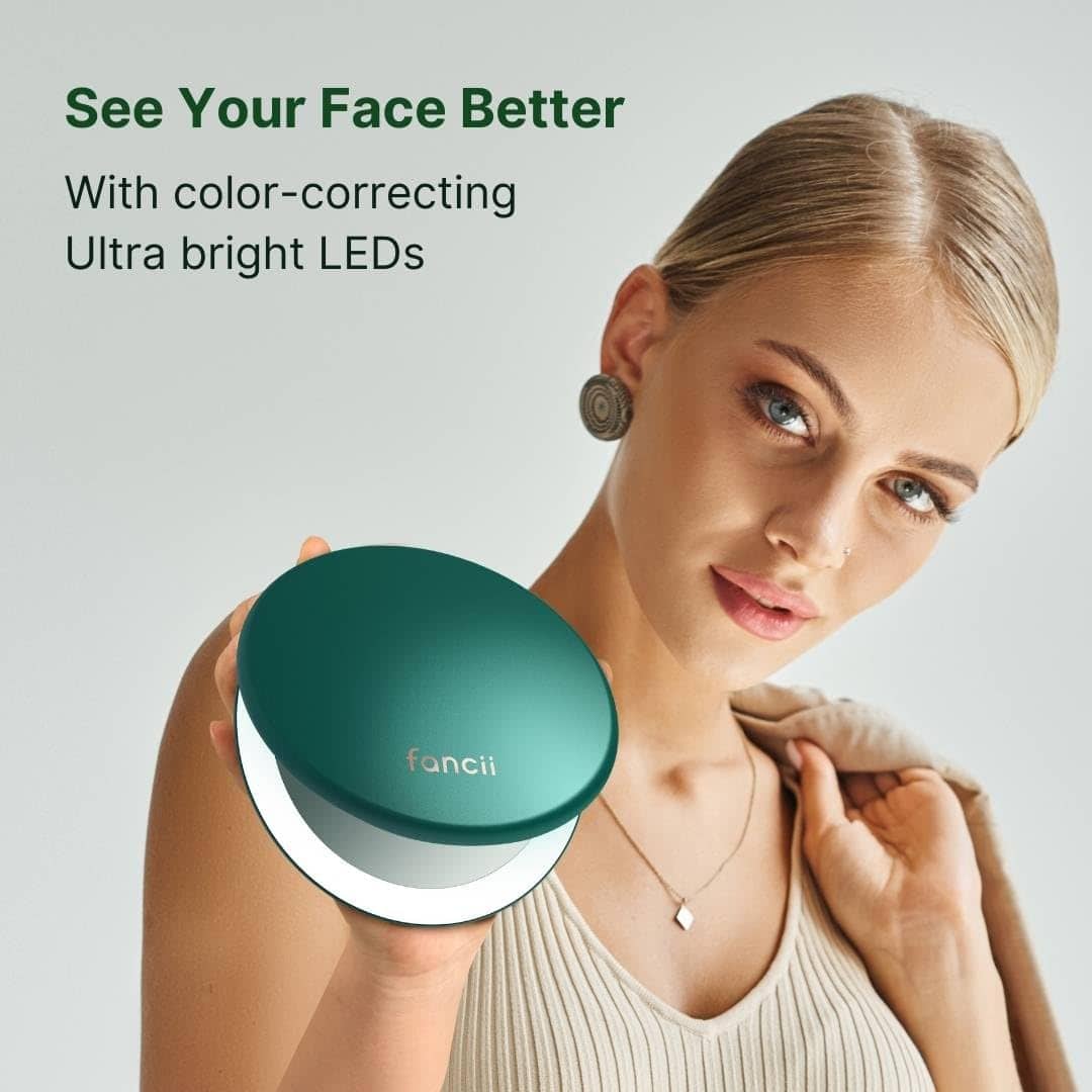 Espejo de Maquillaje de Viaje Recargable Fancii Taylor con - Imagen 6