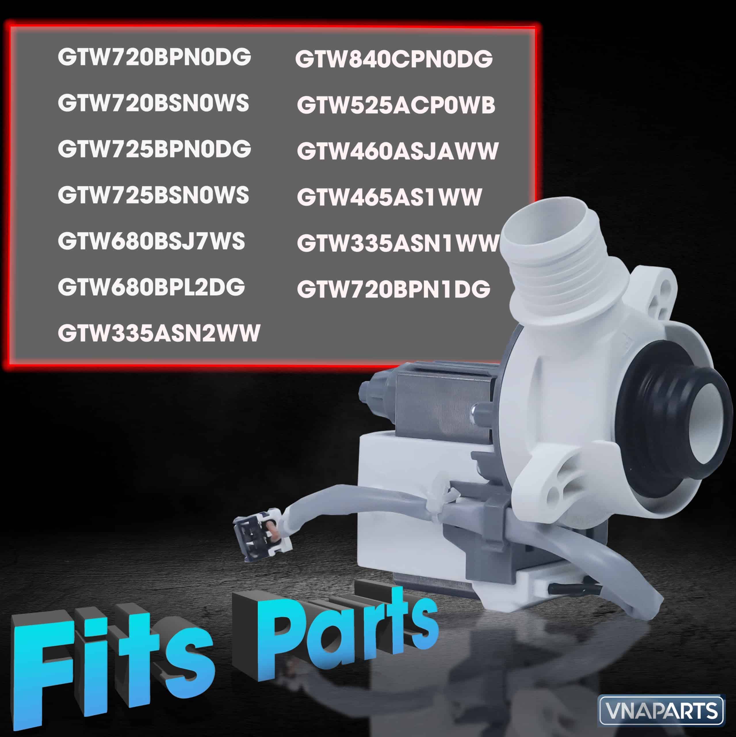 Motor de Bomba de Drenaje para Lavadora VNAPARTS - Imagen 5