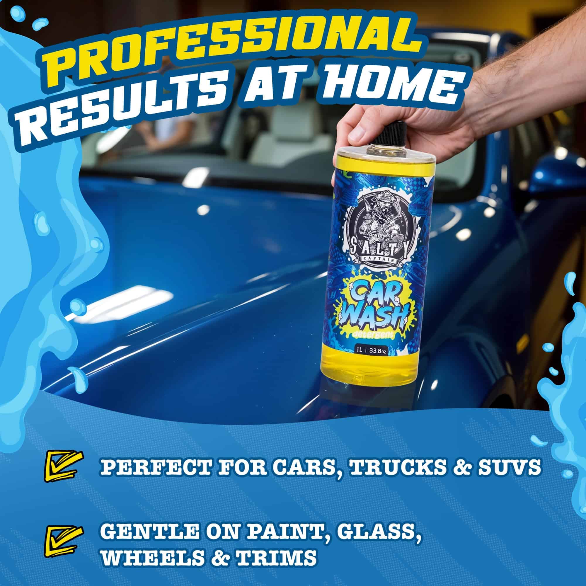 Jabón para lavado de coches Salty Captain 5 litros - Champú - Imagen 5