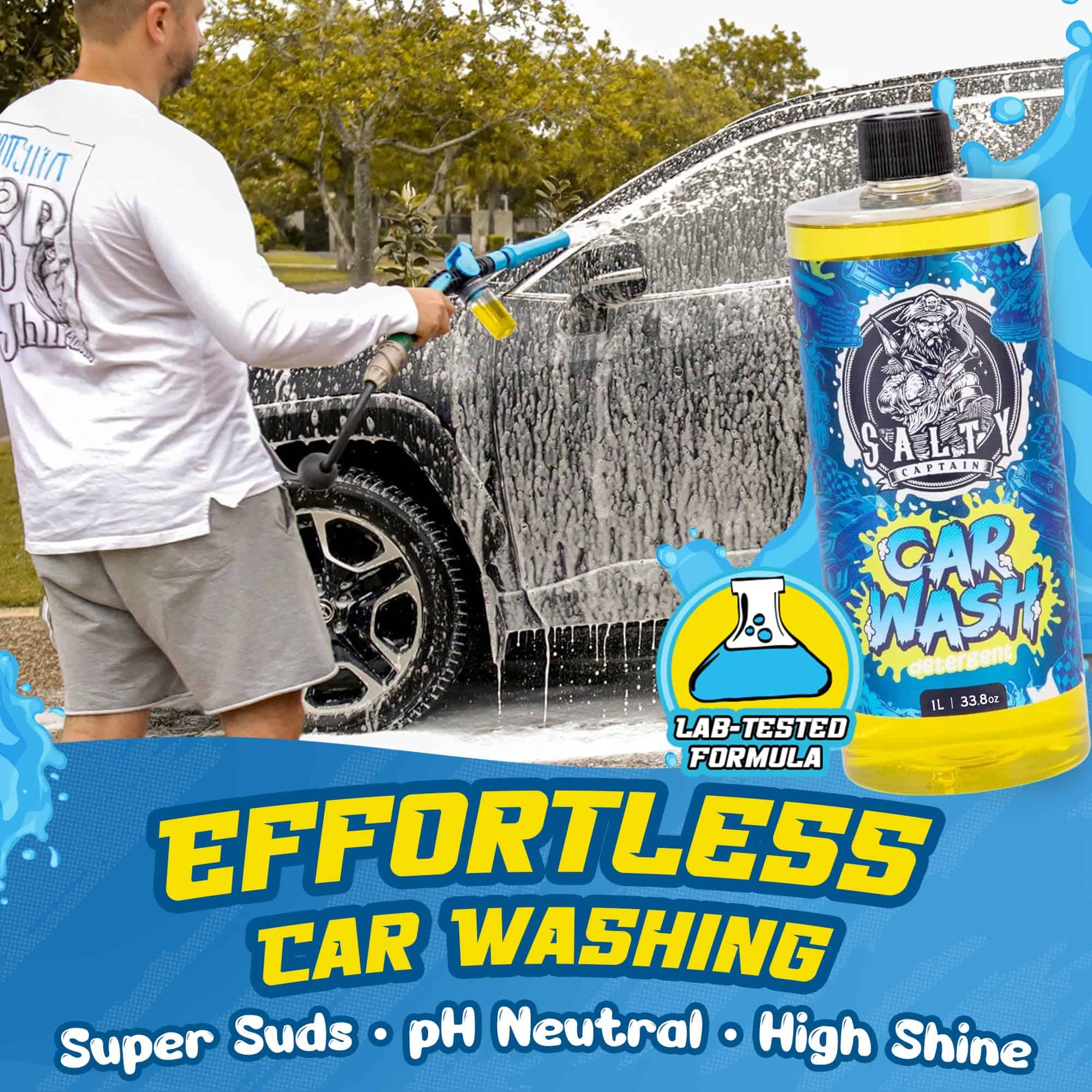 Jabón para lavado de coches Salty Captain 5 litros - Champú - Imagen 3