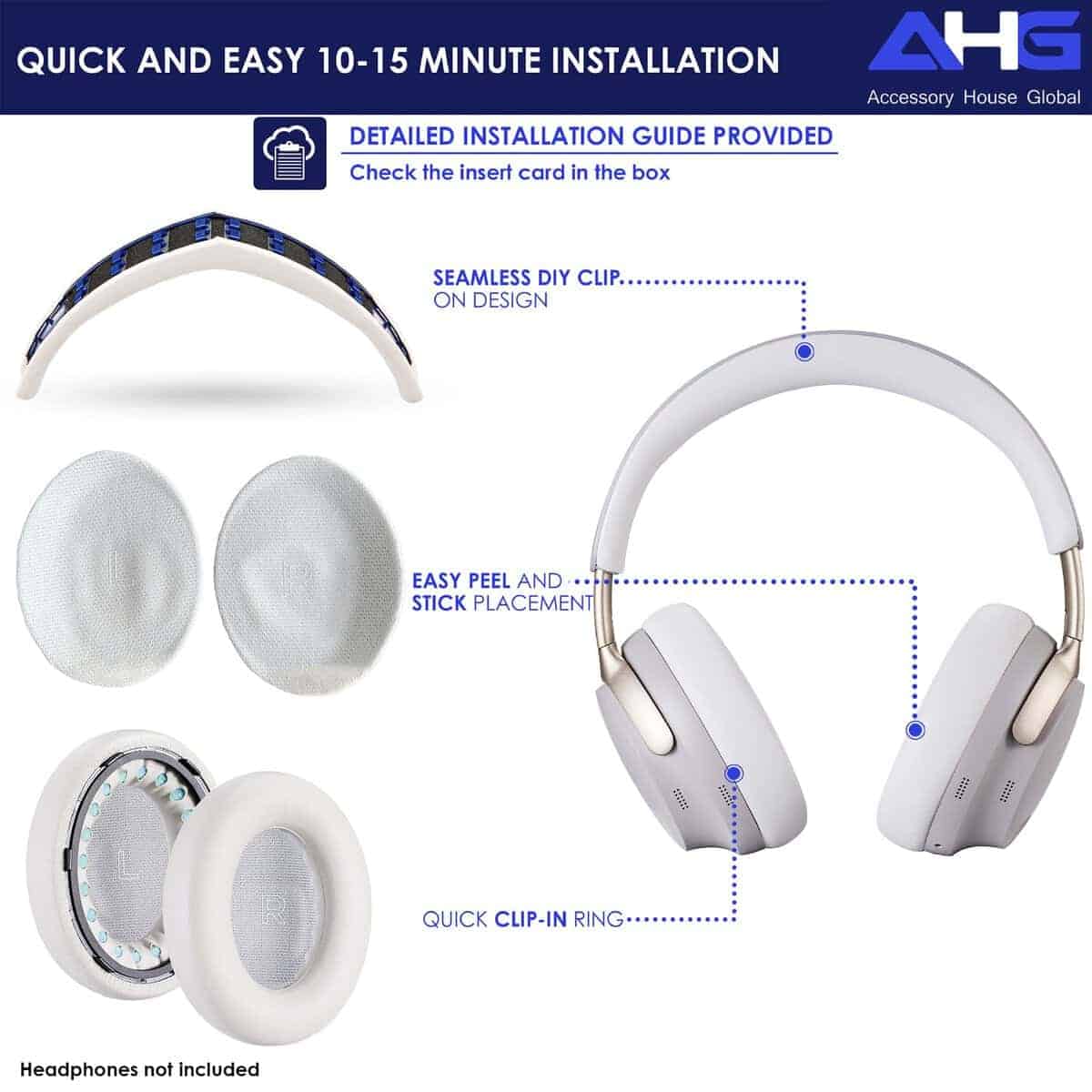 AHG Accessory House Global QC Ultra Kit de --Ahumado) - Imagen 9