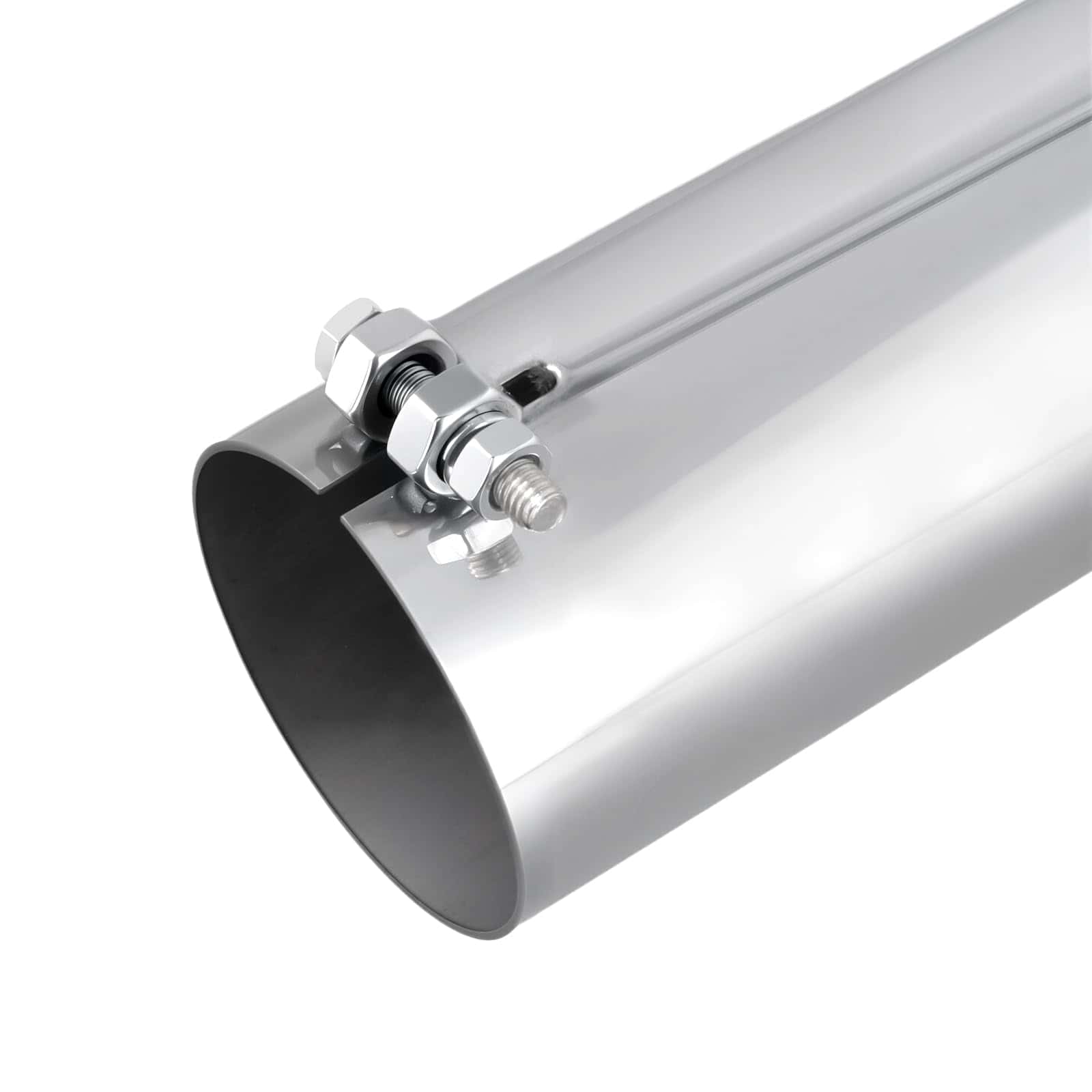 KOHAND 2Pack 2.25 Pulgadas Giro Abajo Escape Punta, Acero - Imagen 4