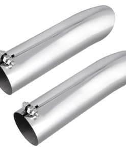 KOHAND 2Pack 2.25 Pulgadas Giro Abajo Escape Punta, Acero