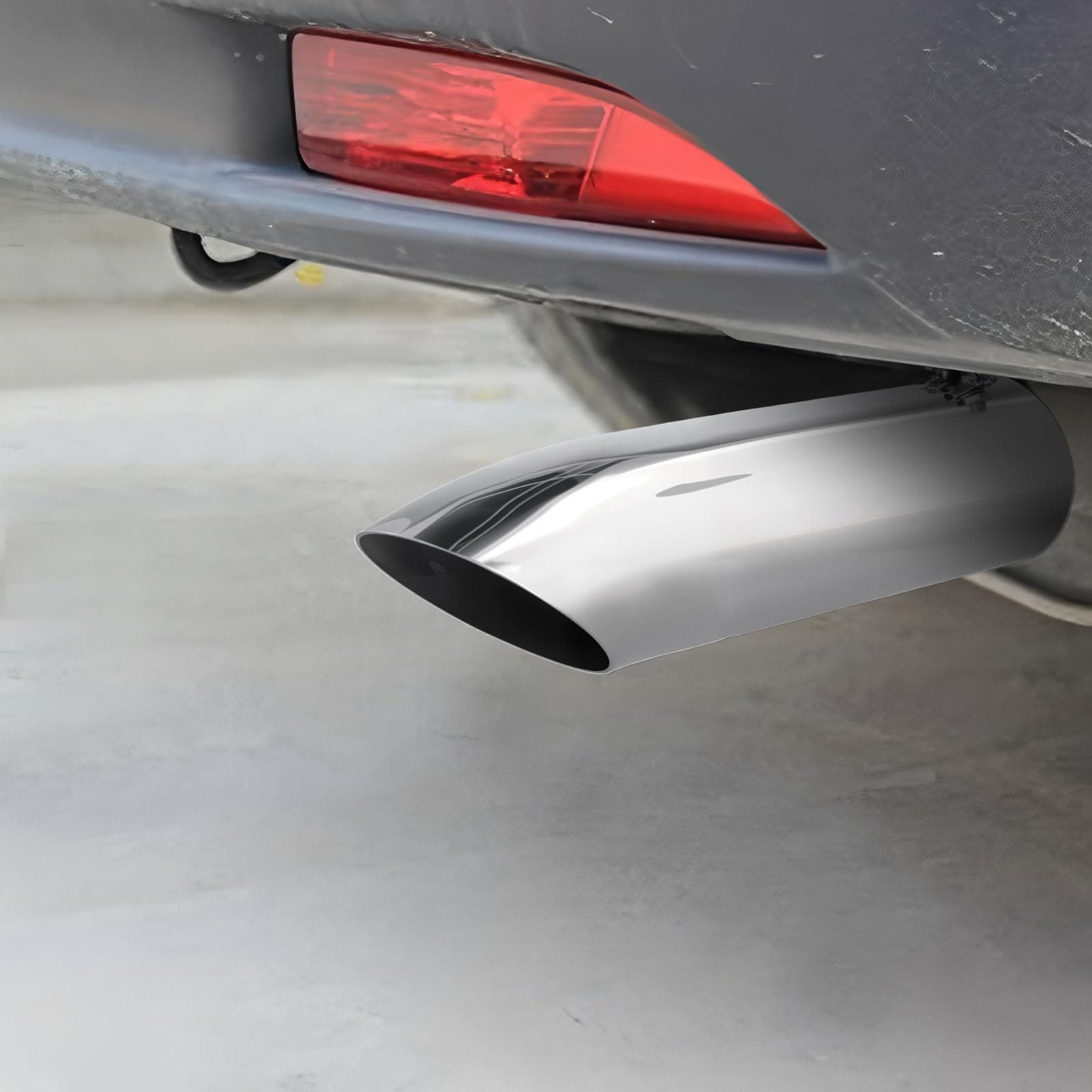 KOHAND 2Pack 2.25 Pulgadas Giro Abajo Escape Punta, Acero - Imagen 6