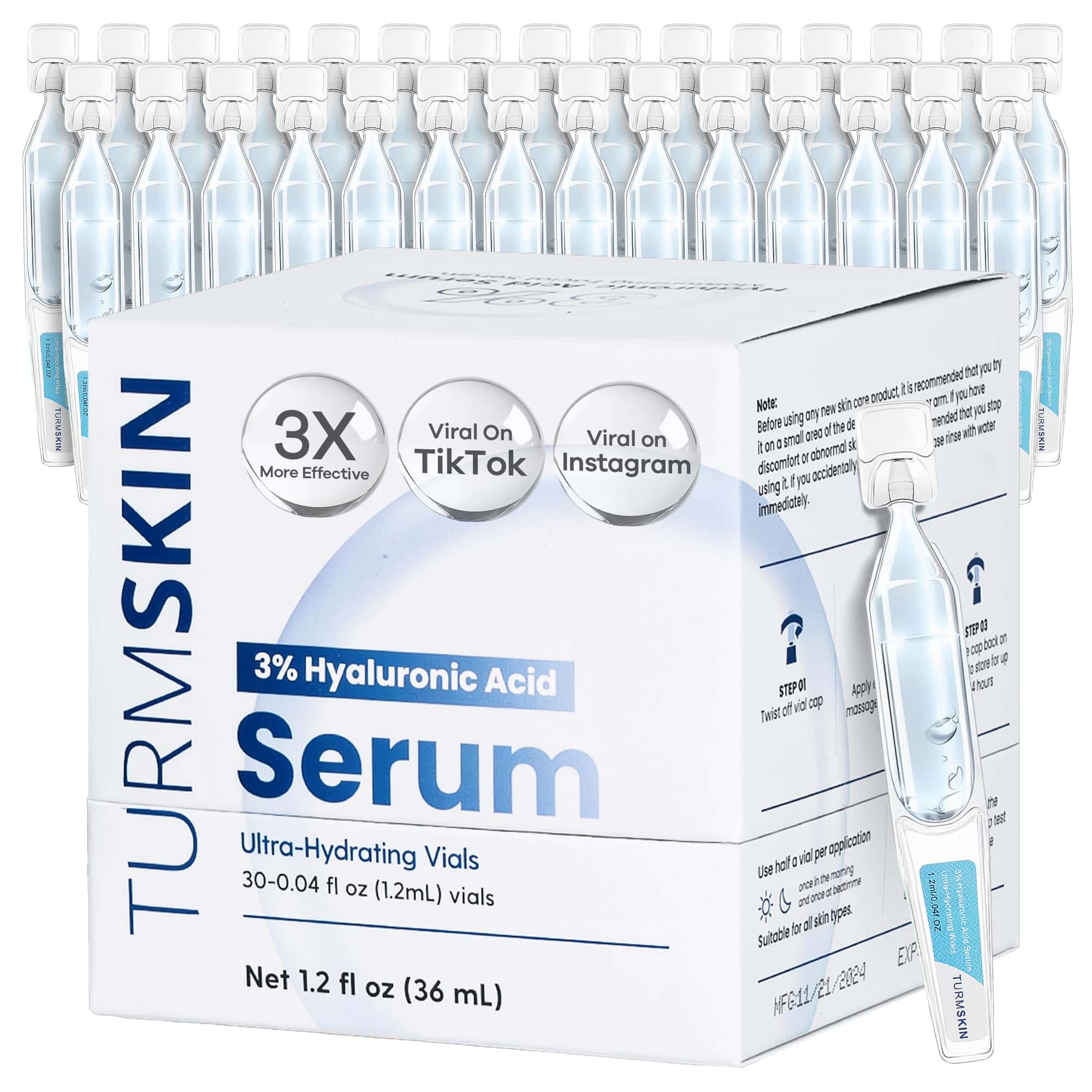 Suero de ácido hialurónico Original Turmskin | Impulso