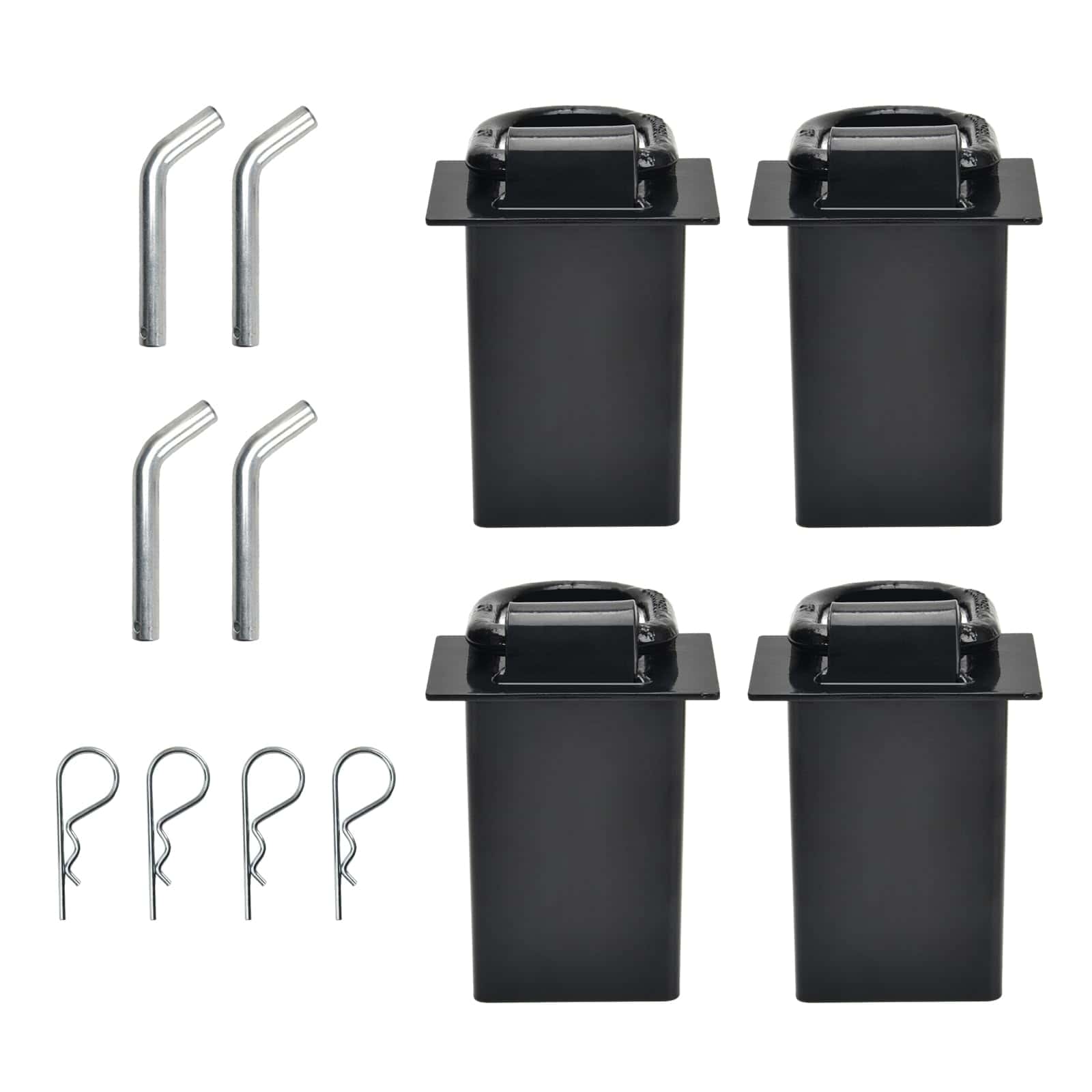 Zenkrozi 4pcs 18000lbs Anillos en D para Bolsillo de