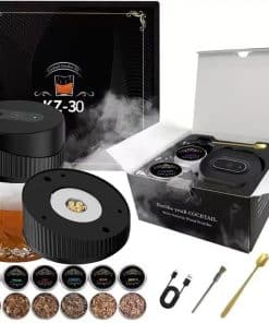 Kit de Ahumador de Whisky Eléctrico con Diseño Magnético