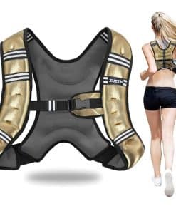 Chaleco con peso ZUETK, Chaleco de -PU-Gold