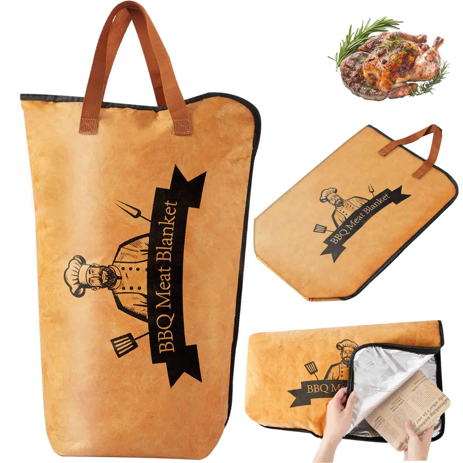 Manta para BBQ de 21" para Descansar Carne, Bolsa de
