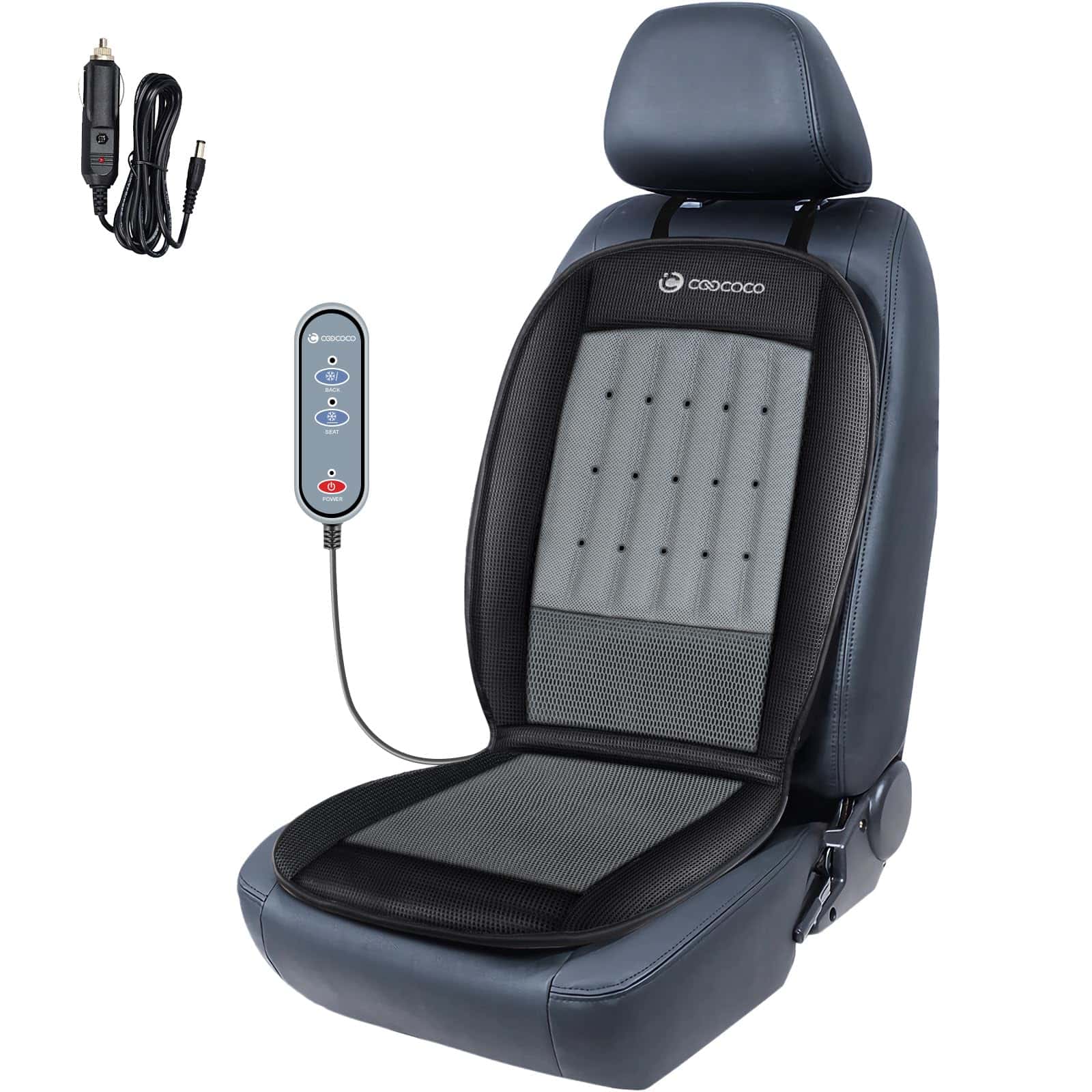 Cubierta de Asiento de Coche Ventilada CooCoCo, Cojín