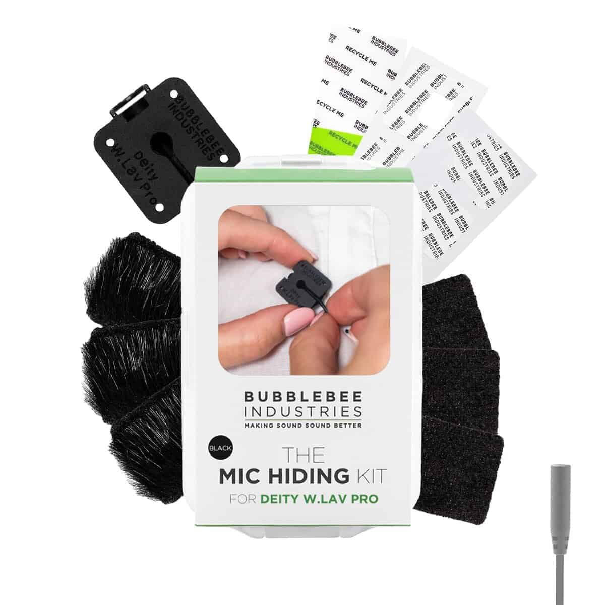 Kit de Ocultación de Micrófono para Deity W.Lav Pro -