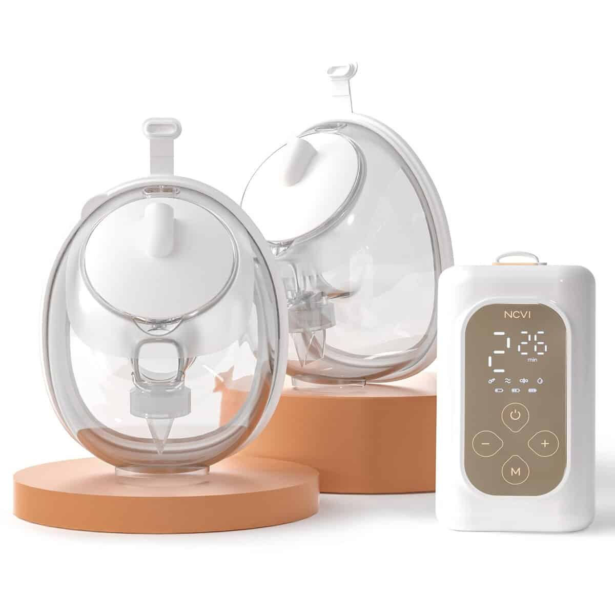 Extractor de Leche Portable NCVI Ultra-Ligero, Manos