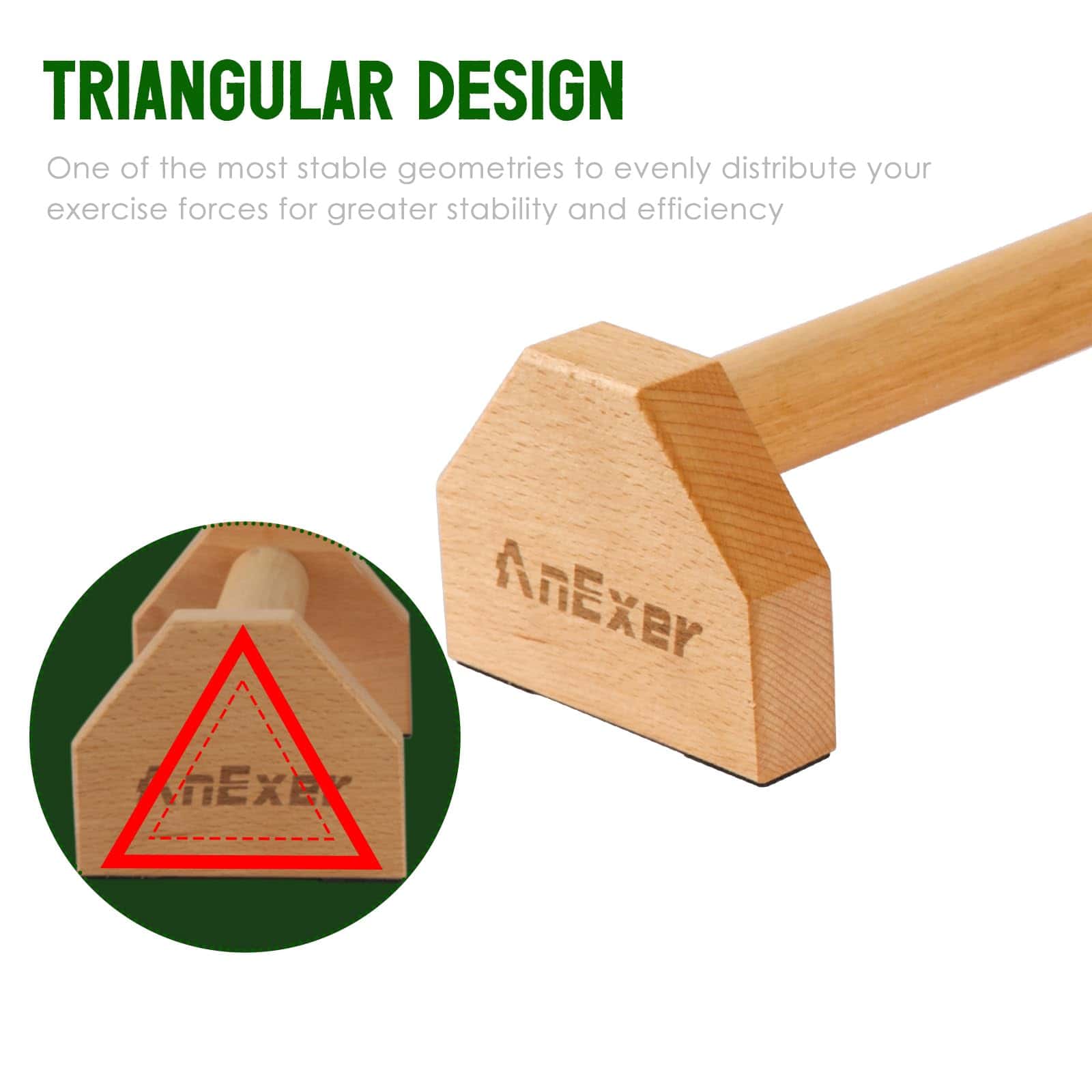 Soportes para Flexiones AnExer de 40CM con Base - Imagen 5