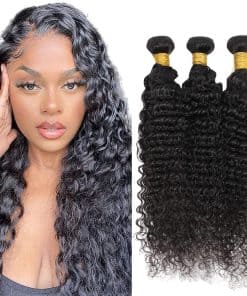 Paquetes de Cabello Humano Ondas Profundas 28 30 32
