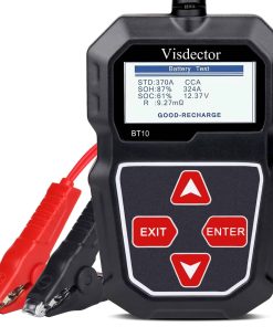 Probador de batería de coche Visdector BT10 12V 100-2000