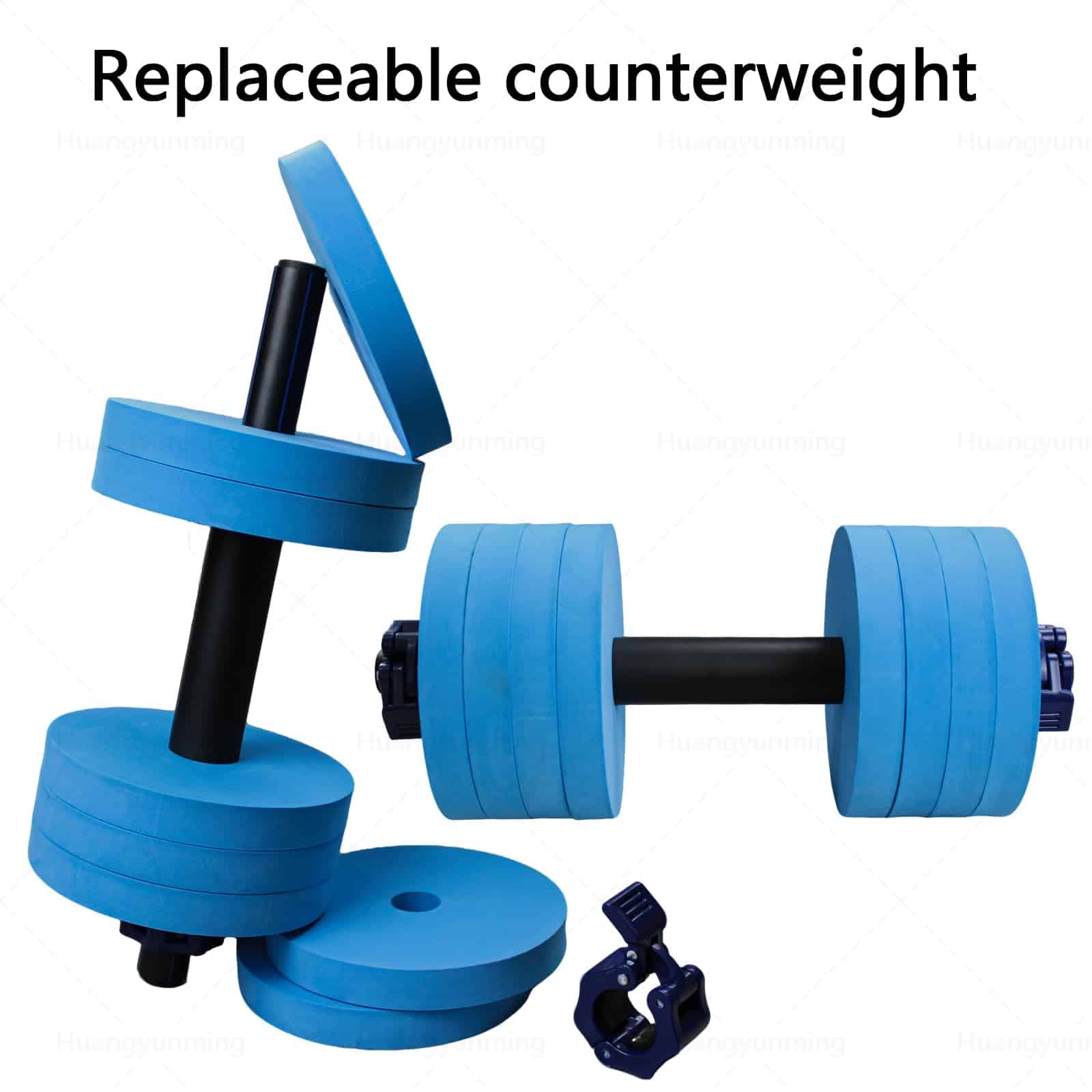 Huangyunming Aquatic Exercise Dumbbells Water Dumbbell Pool - Imagen 6