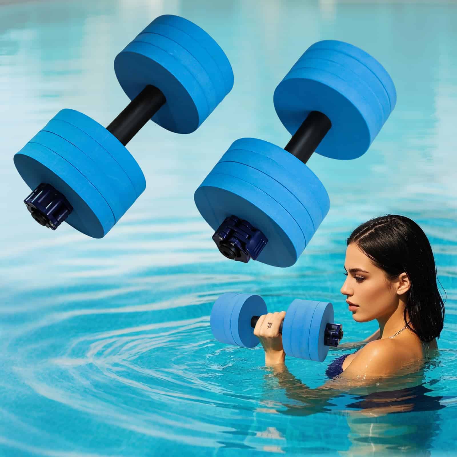 Huangyunming Aquatic Exercise Dumbbells Water Dumbbell Pool - Imagen 4
