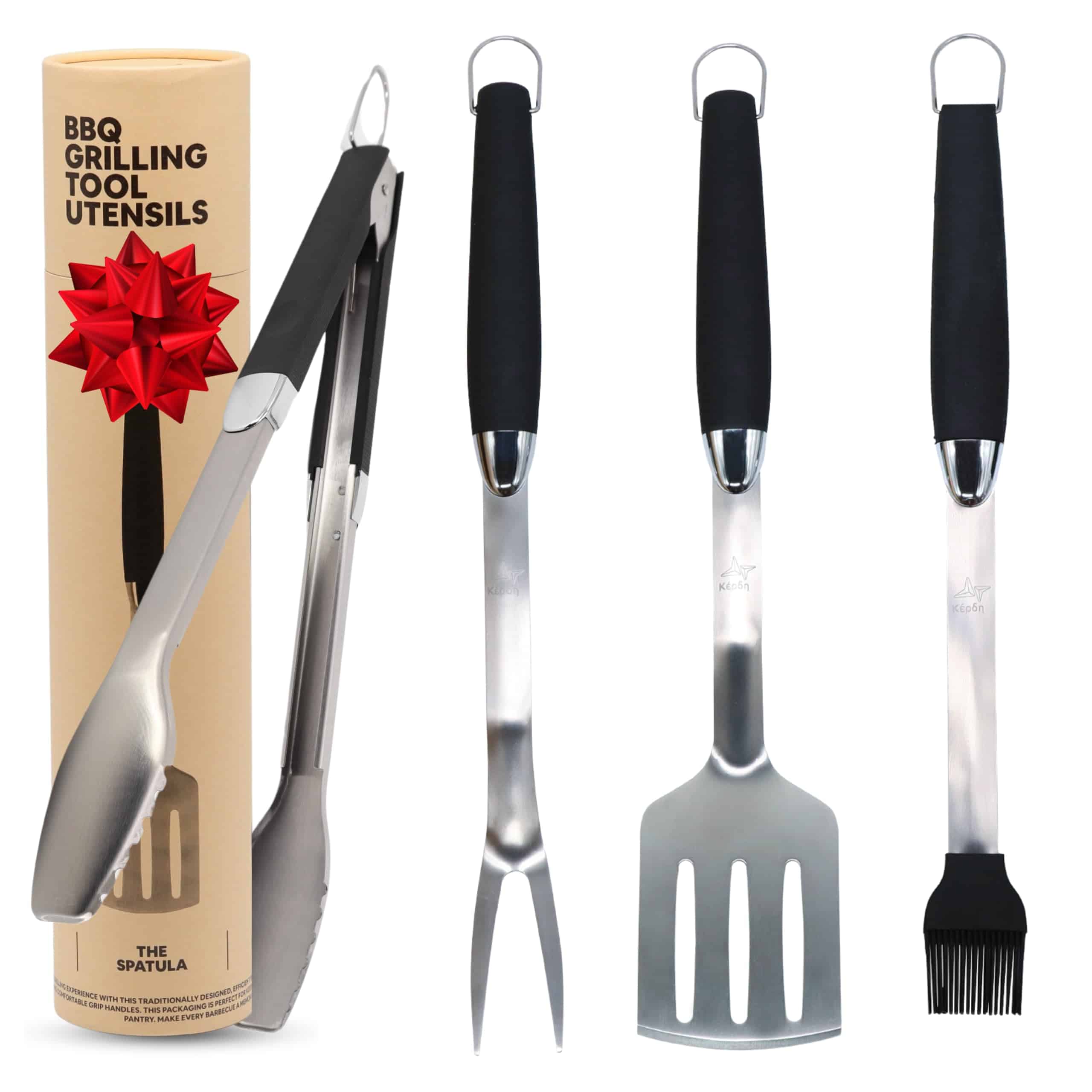 Set de Herramientas de Parrilla Kepon, Accesorios de