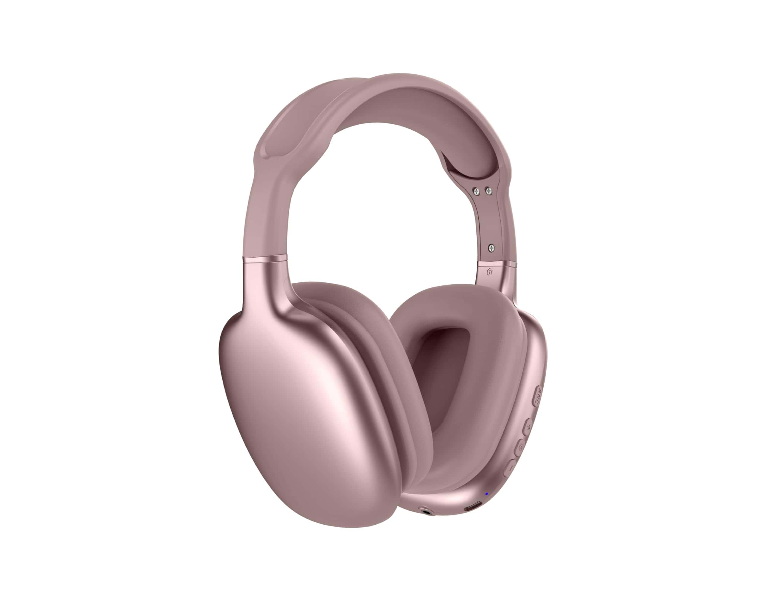 Audífonos Bluetooth de Cancelación de Ruido -Rosa - Imagen 3