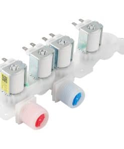 Válvula de entrada de agua para lavadora -Blanco, Verde