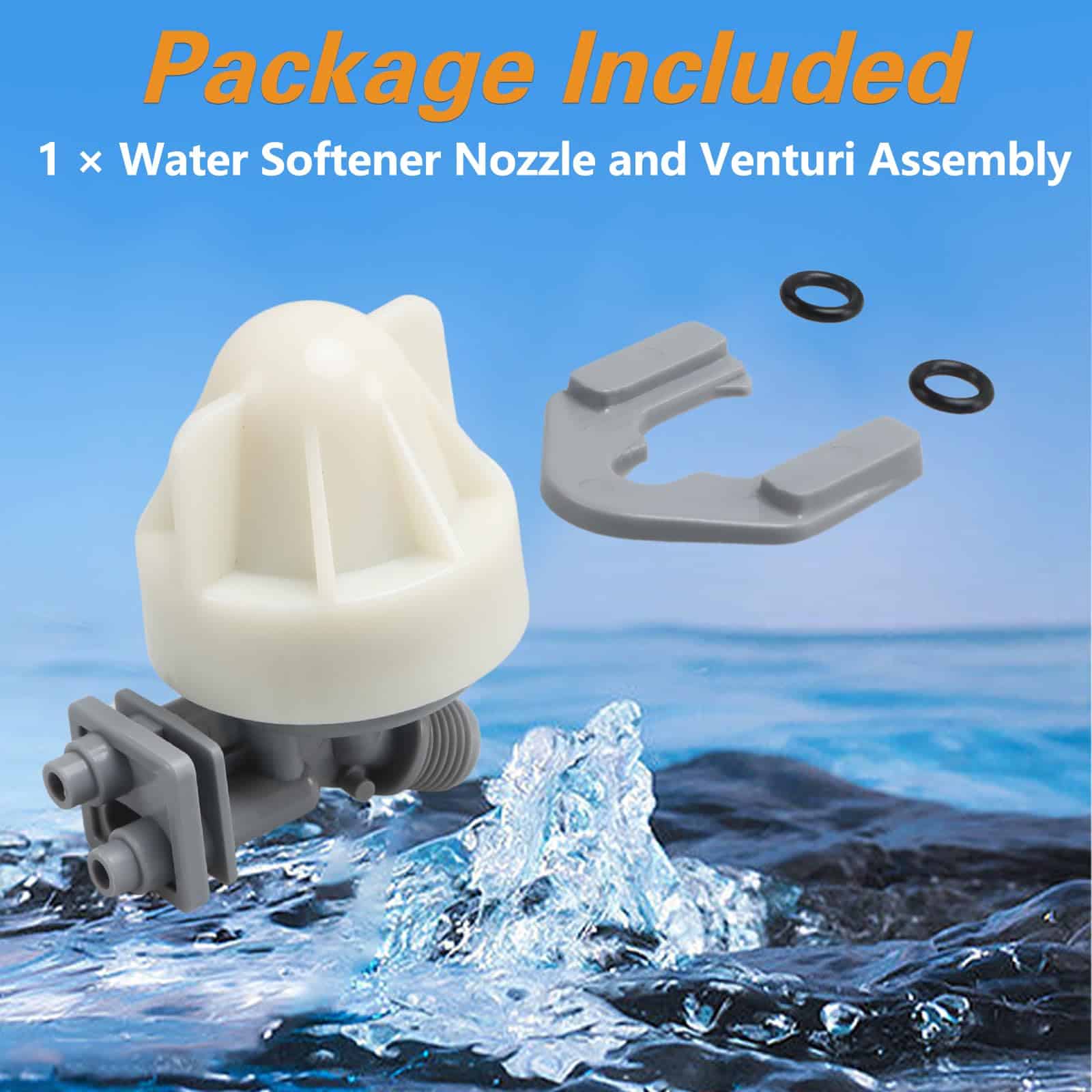 RUHUALIFE Boquilla de suavizador de agua y conjunto de - Imagen 7