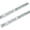 Emblema de letras Black Edition de repuesto para coche