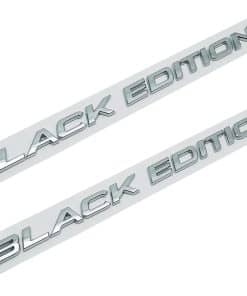 Emblema de letras Black Edition de repuesto para coche
