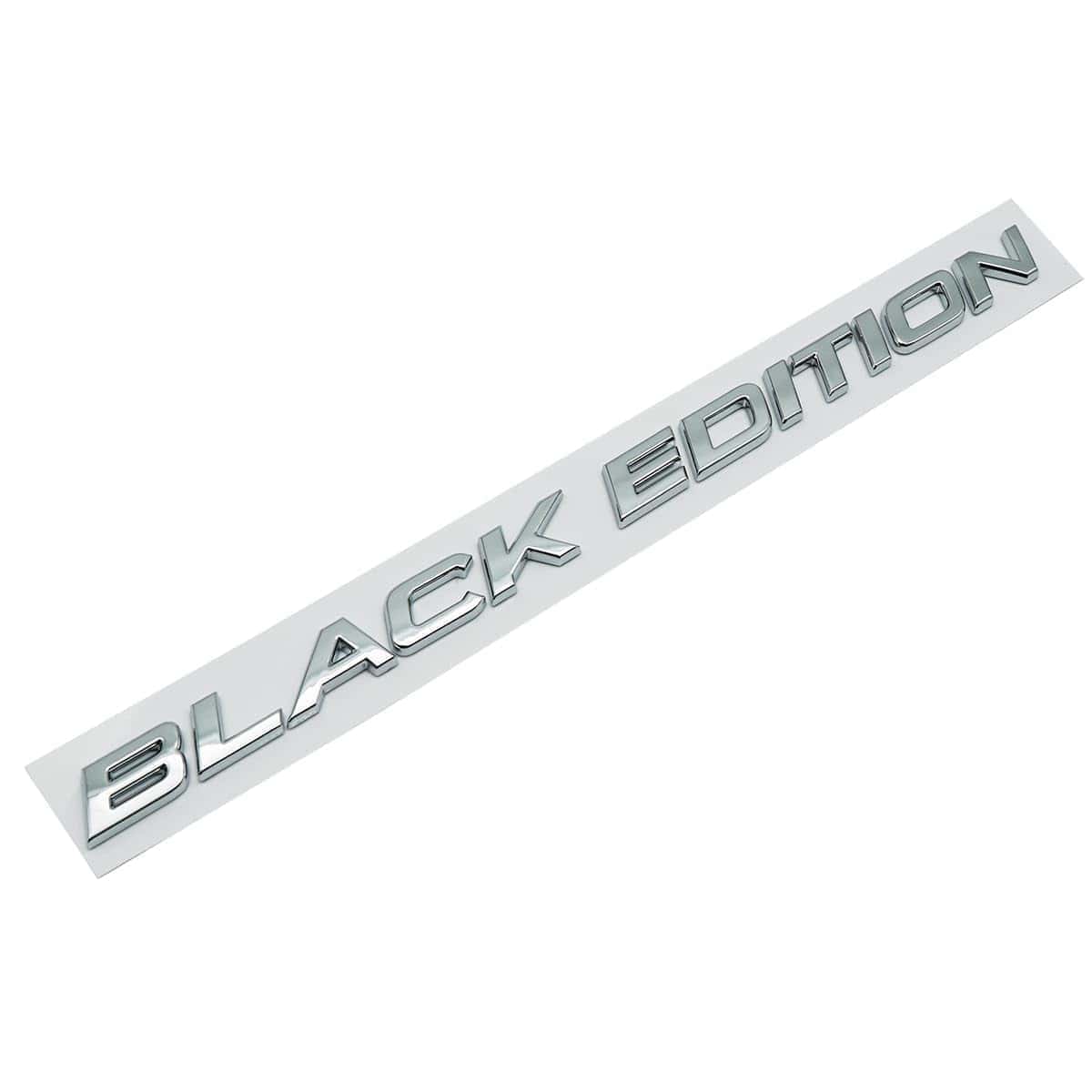 Emblema de letras Black Edition de repuesto para coche - Imagen 4