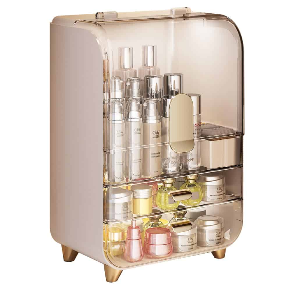 Organizador de Maquillaje Wi4you, Caja de Almacenamiento