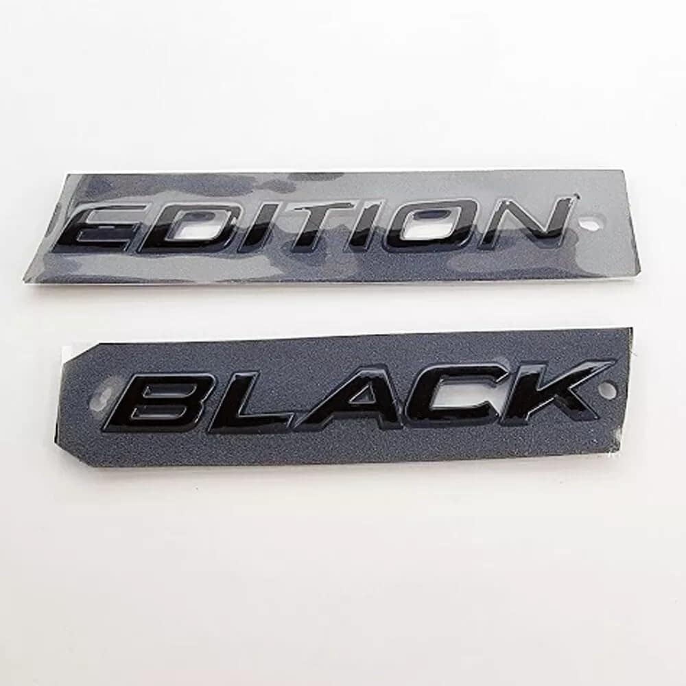 Emblema de letras edición Black Edition de 2 piezas para - Imagen 4